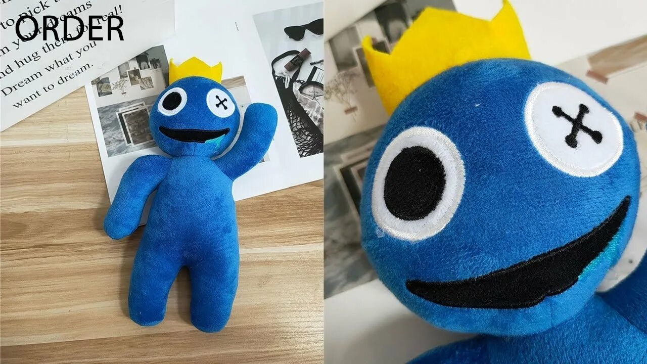 Игрушку радужного друга синего