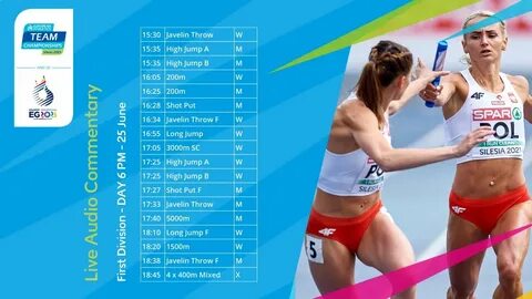 European athletics championships 2024