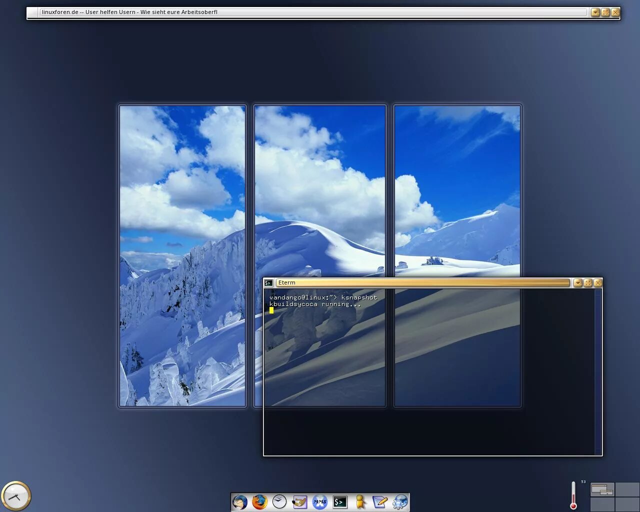 X window system. Enlightenment оконный менеджер. enlightenment окружение рабочего стола. окно подсказки. desktop environment windowmaker.