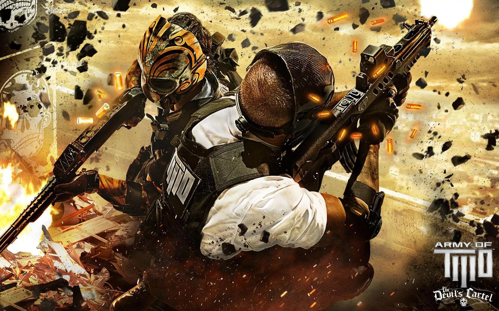 Pc army. Army of two Риос. АРМИ оф ту 2. АРМИ оф ту Девилс Картель игра.