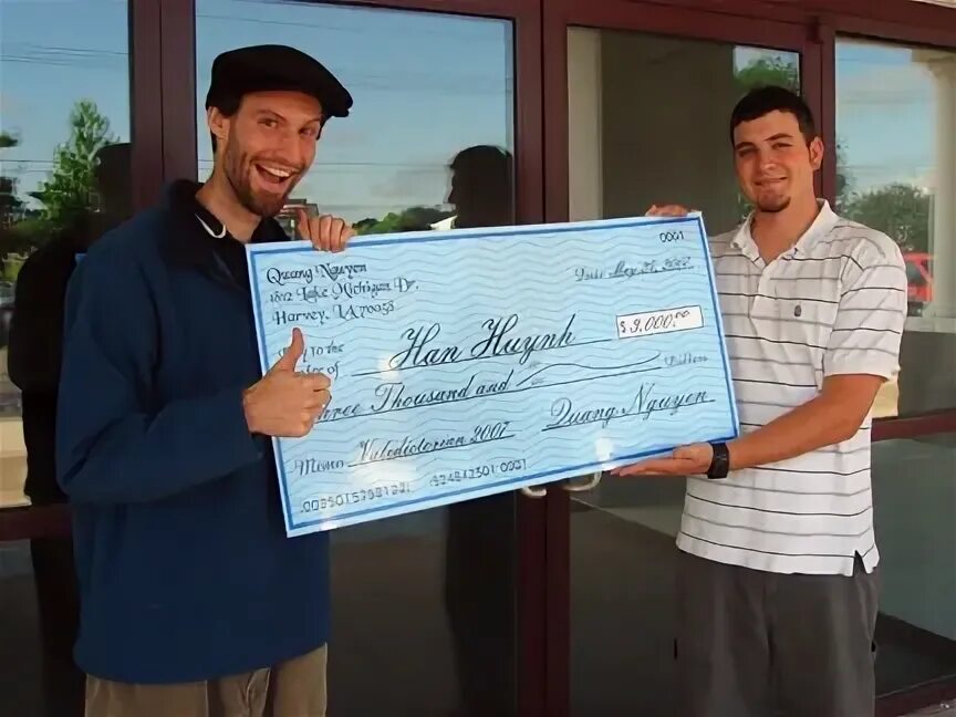 Big check. Giant check. winning big check. large checks. large checker.