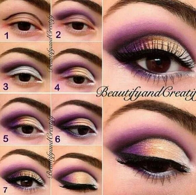 Макияж ката. Cut crease макияж пошагово. каткрис урок макияж. кат крис макияж пошагово. фиолетовый cut crease.