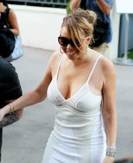 Bra nipple slip.