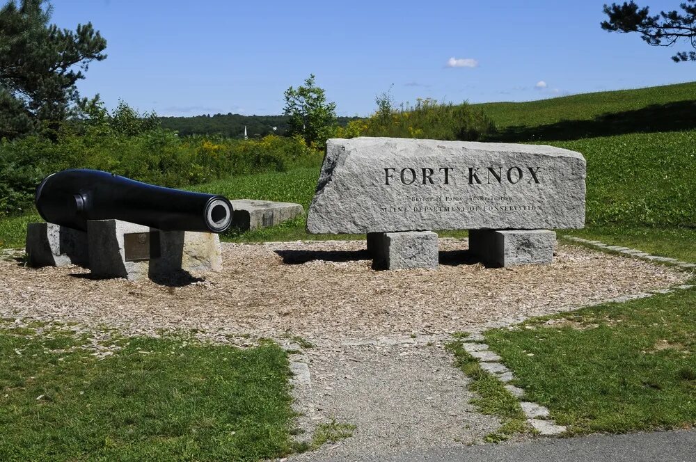 Fort knox. Форт-Нокс (Мэн). Где находится Форт Нокс. Форт Нокс старинные фото.