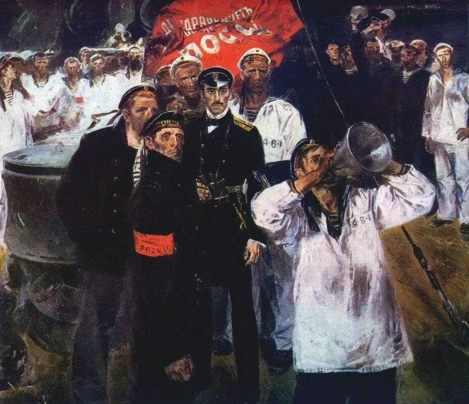 Восстание лейтенанта шмидта на крейсере очаков. Восстание лейтенанта шмидта. Восстание в севастополе шмидт. Художник жемерикин владимир федорович. Команда крейсера очаков 1905.