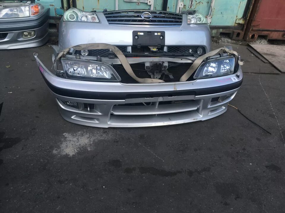Купить запчасти ниссан примера Заказать Бампер передний в цвет кузова Nissan Primera P12 (2001-2008) с доставко