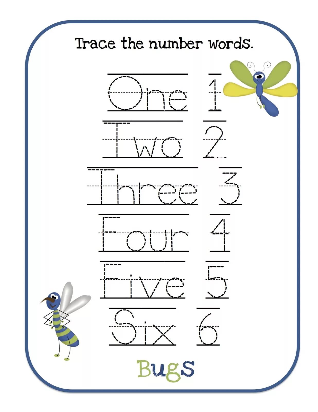 Trace numbers