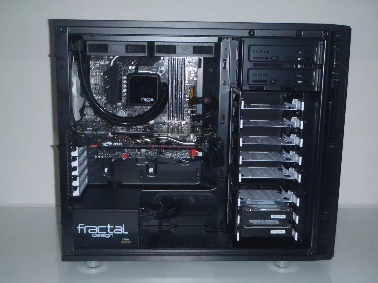 Fractal design celsius s24. Fractal design msi. fractal design edison m 750w. fractal design power supply. серверный корпус как обычный пк.