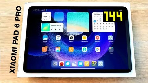 Pad 6 pro экран