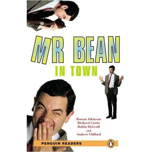 Mr. Bean in Town by John Escott. Мистер Бин с книгой. Mr. Bean in Town book read. Книга Mr.Bean in Town на английском.