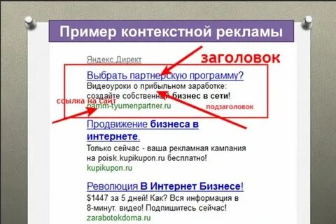 Контекст реклама это