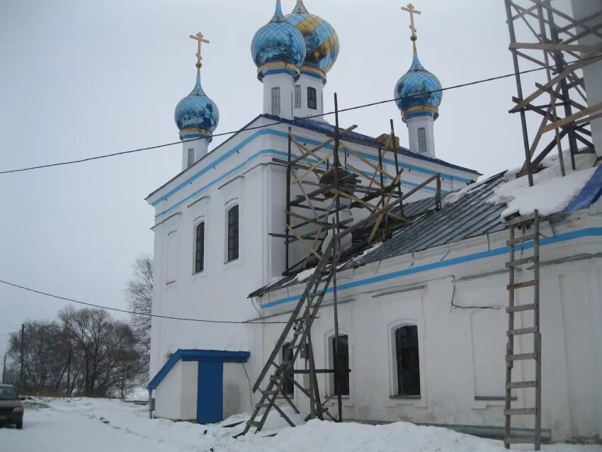 Село прусово ярославская. Прусово благовещенская церковь. храм в прусово ярославль. церковь благовещения пресвятой богородицы в прусово ярославль. прусово ярославский район церковь.