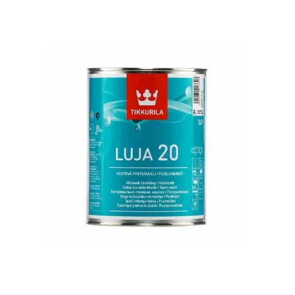Тиккурила луя 7. Краска tikkurila luja 20 полуматовая. tikkurila luja 7 2,7 л. тиккурила краска акрилатная луя 20 базис а полуматовая (9л). краска tikkurila luja 7.