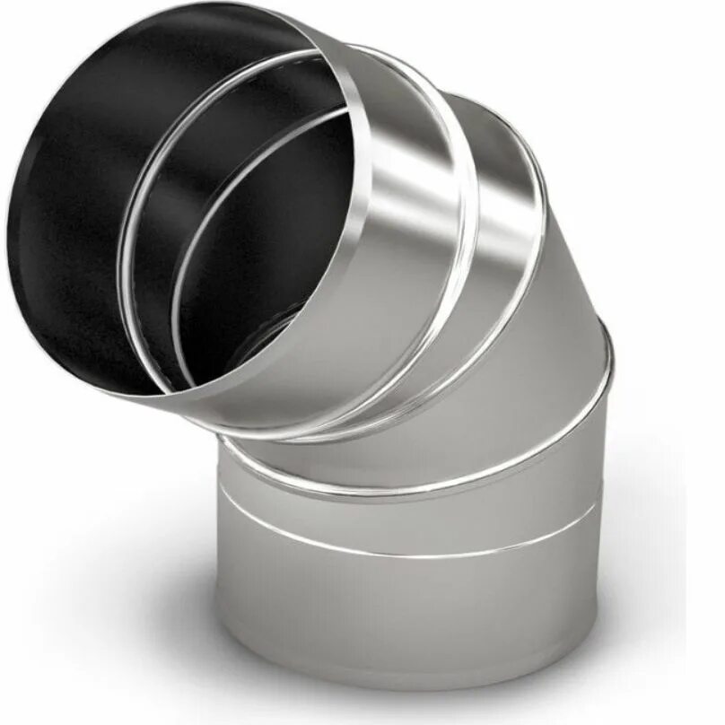 Тройник 45 дымохода 120 мм. О. Ф 100 угол 45. Тройник дымохода 120 нержавейка 45 градусов. Дымоход тис тройник 45гр.