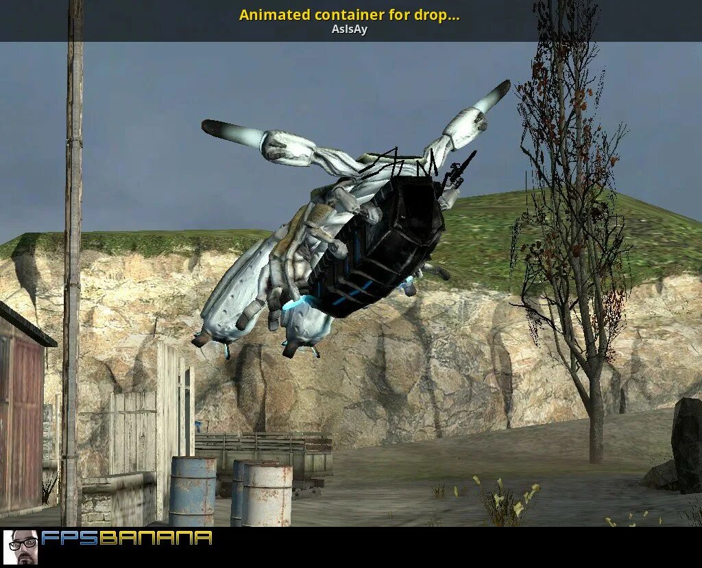 Animated container