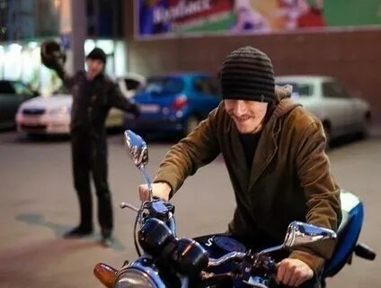 Угоняю мотоцикл злых родителей
