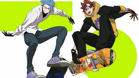 Langa and reki official art sk8