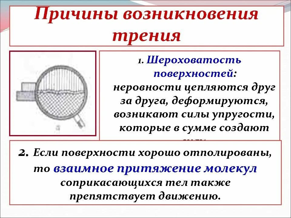Почему появляются силы