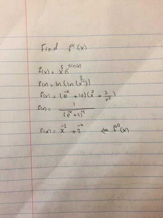 F 1 (1): F(X)=корень x Ln x 2. Y = X корень из x - 5 + Ln x. F (П/4), если f(x) = 5 sin x. F(X) = 5x - sin x. F x x 3 ln x