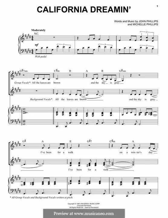 California dreaming текст перевод. California dreams ноты. Ноты калифорния дримс. Песня california dreaming. California dreaming текст перевод.