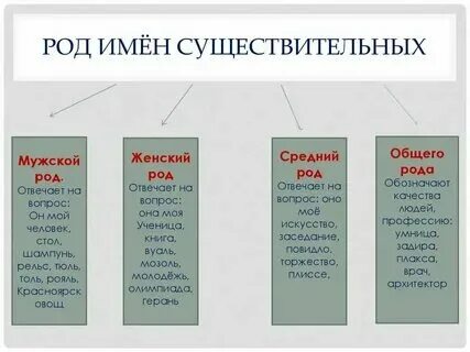 Название это какой род