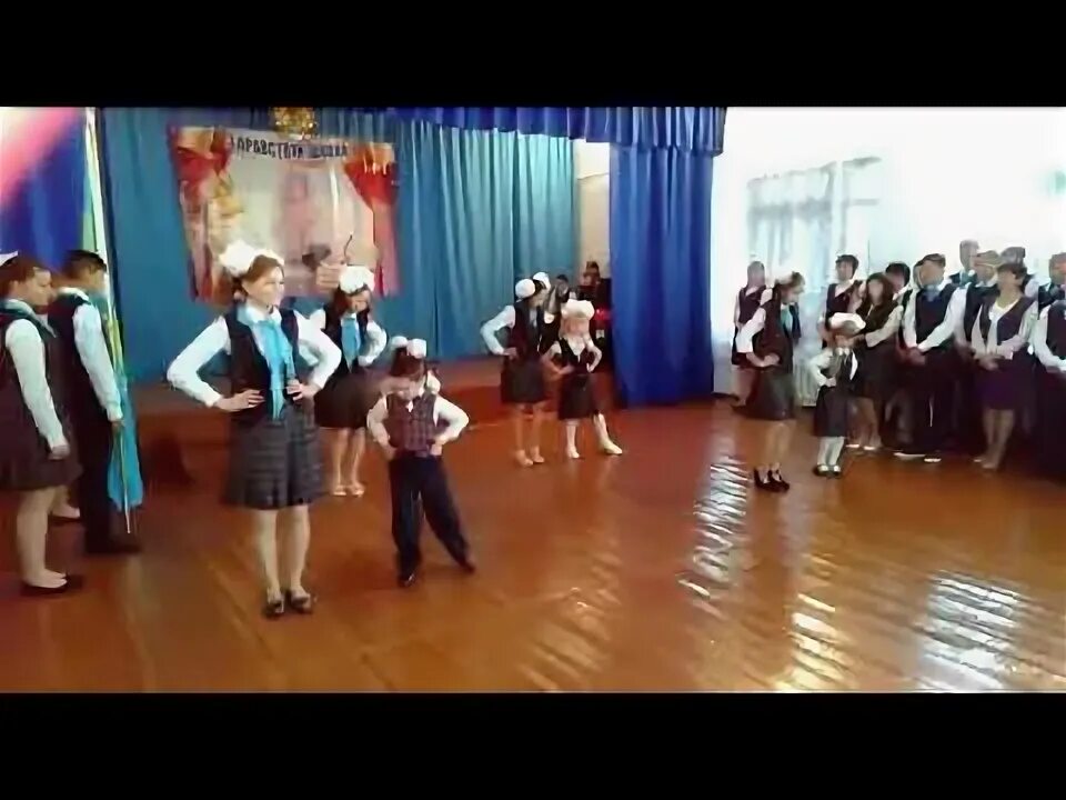 Танец первоклашки на выпускной в детском саду