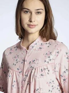 Camicia da notte in morbido cotone Interlock. 