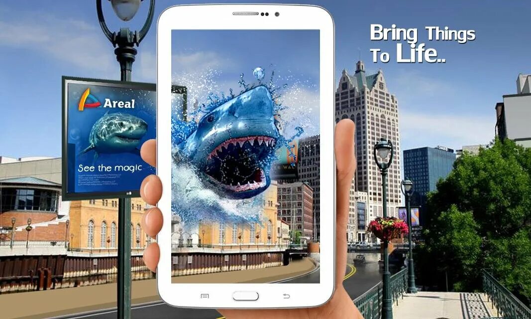 Дополненная реальность (augmented reality, ar). Дополненная реальность в наружной рекламе. Баннер с дополненной реальностью. Дополнительная реальность. Реальность в рекламе