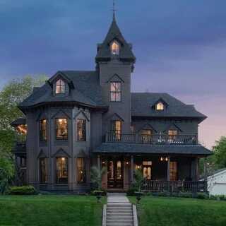 Black to the old house