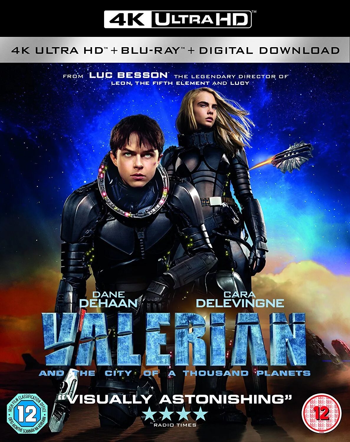 Валериан с какого возраста. Валериан и город тысячи планет, blu-ray. итан хоук валериан и город тысячи планет. валериан и город тысячи планет 2017 обложка.