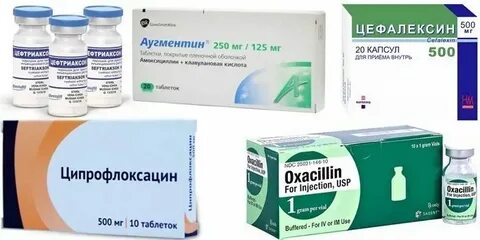 Антибиотик на букву ц в таблетках