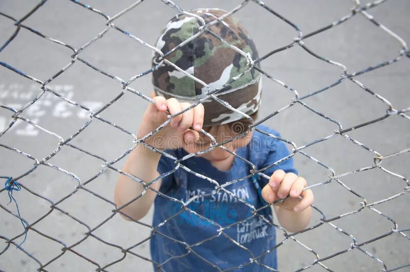Through the bars