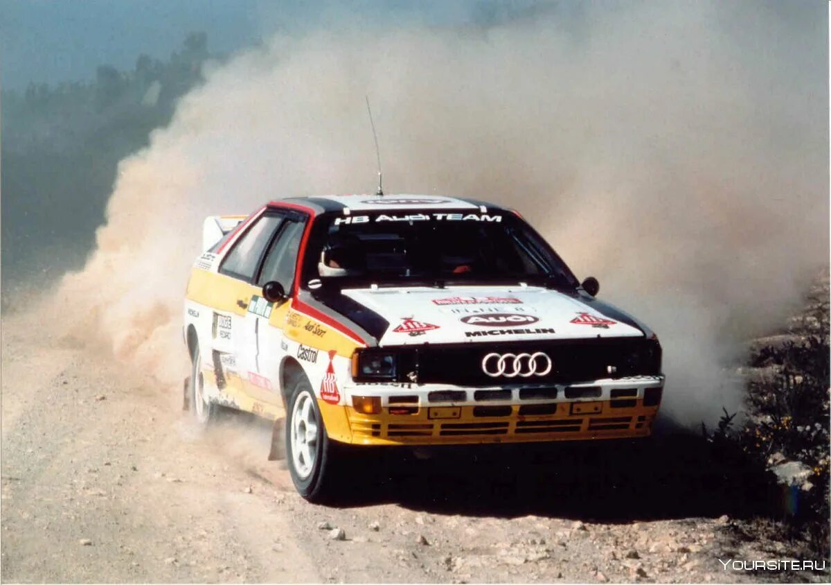 Первое ралли. Audi quattro s1 Rally Group b. Ауди кватро 80 ралли. Audi quattro 1980 Group b. Audi 80 quattro Rally.