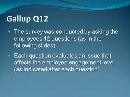 Each question