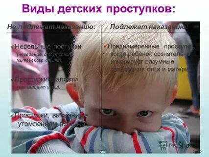 Похвалить за поступок или проступок