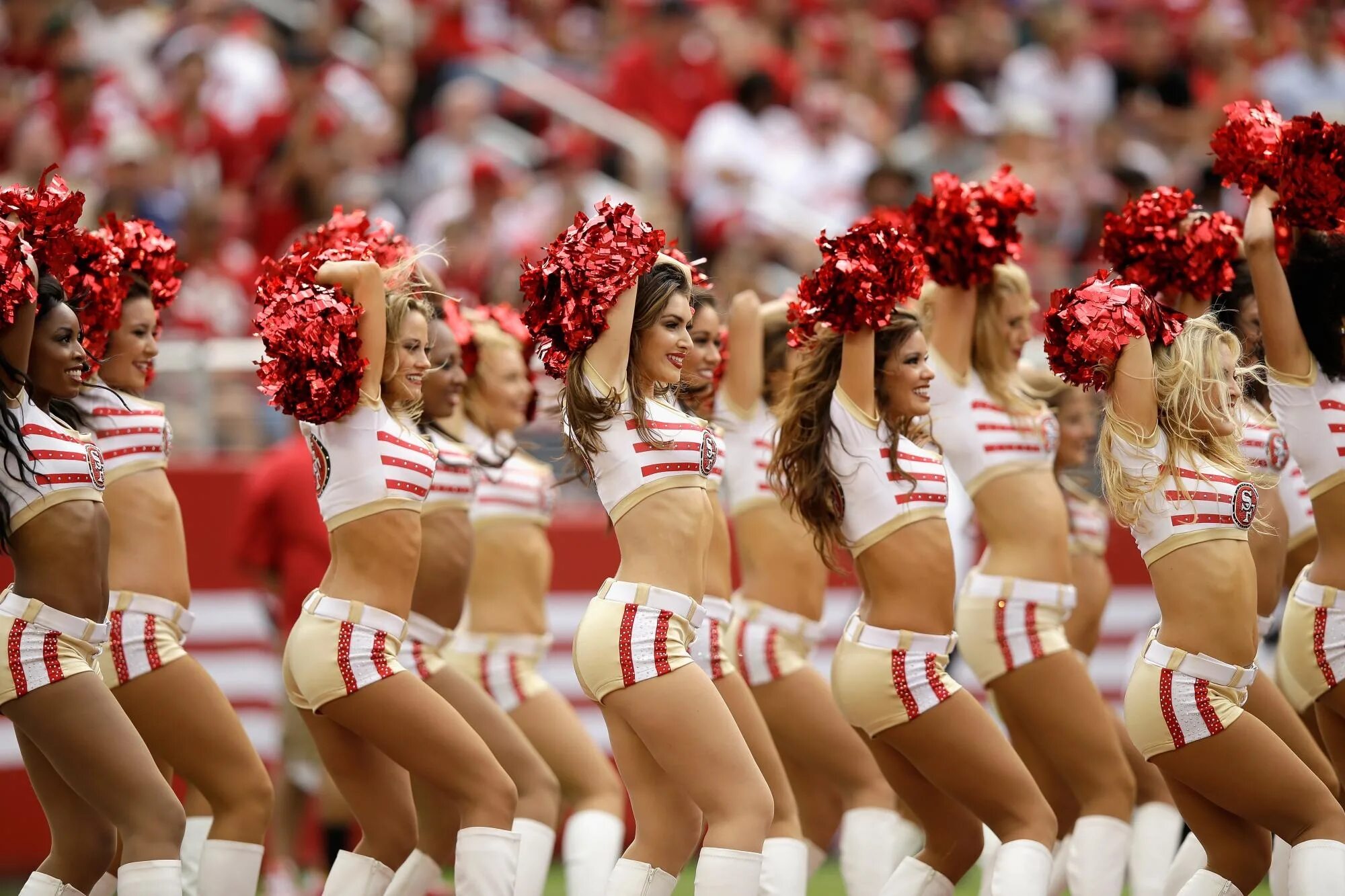 Группа поддержки слова. San Francisco 49ers cheerleaders. San Francisco 49ers Gold Rush cheerleaders. Черлидеры фото. Сан Франциско девушки.