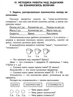 Методика работы над задачей