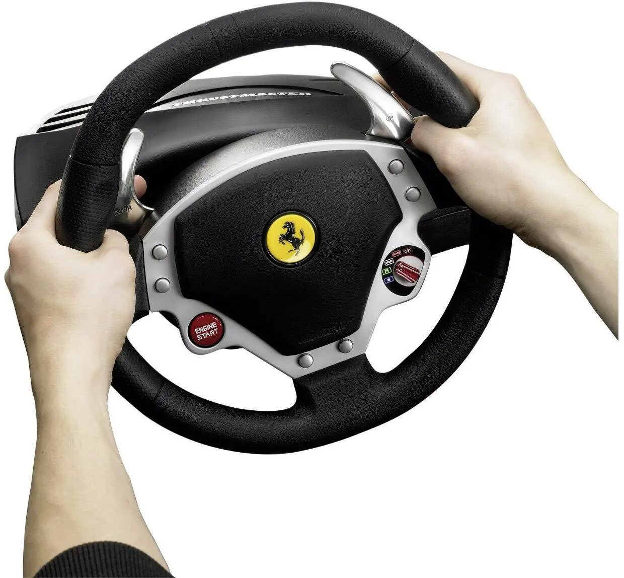 Драйвера thrustmaster ferrari. Thrustmaster Ferrari f430. Руль Thrustmaster Ferrari f430 Force feedback. Руль Thrustmaster f430. Игровой руль Ferrari Thrustmaster 430.