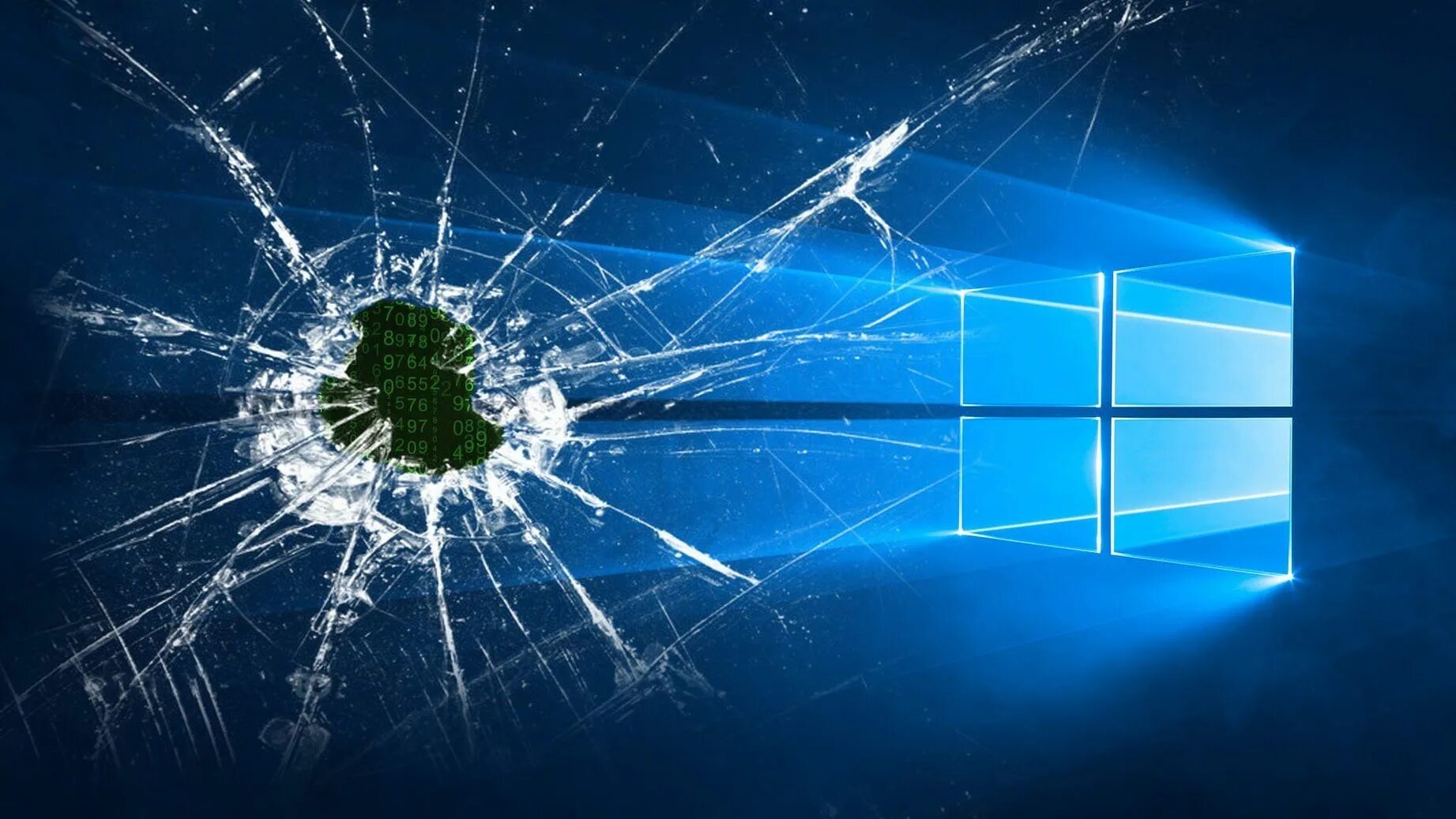 Изменить заставку рабочего стола windows 10. Разбитый монитор. разбитый экран компьютера. обои на рабочий стол windows 10. виндовс 10.