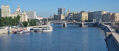 Москва река прогулки киевская