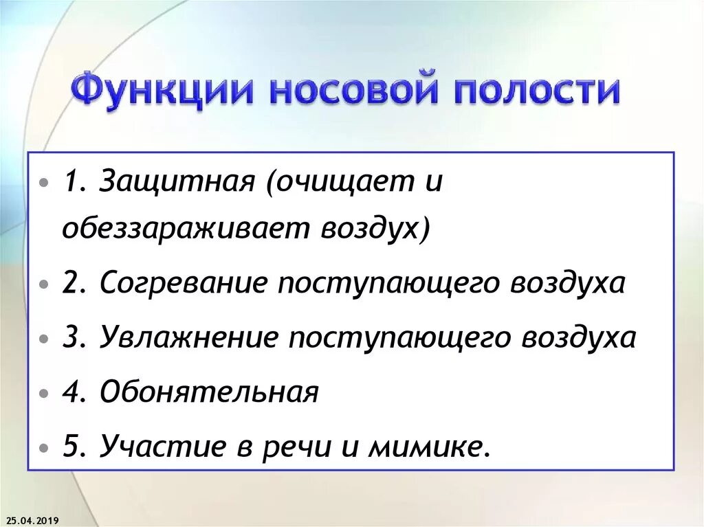 Какие функции выполняет воздух. Функииносовой полости. функции нососовой полорсти. функции носовой полости. функции носовой полост.
