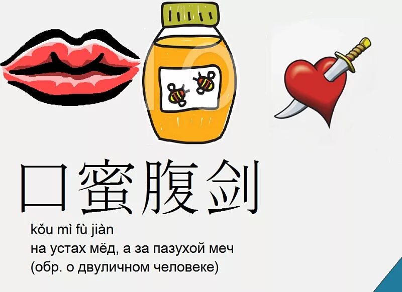 Твоими да мед пить. Иероглиф мед. Kou на китайском. Jian китайский иероглиф. На языке мед а на сердце лед.
