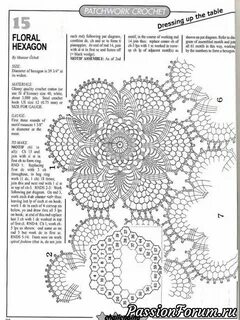 the instructions for crochet flowers are shown in this page, which shows ho...