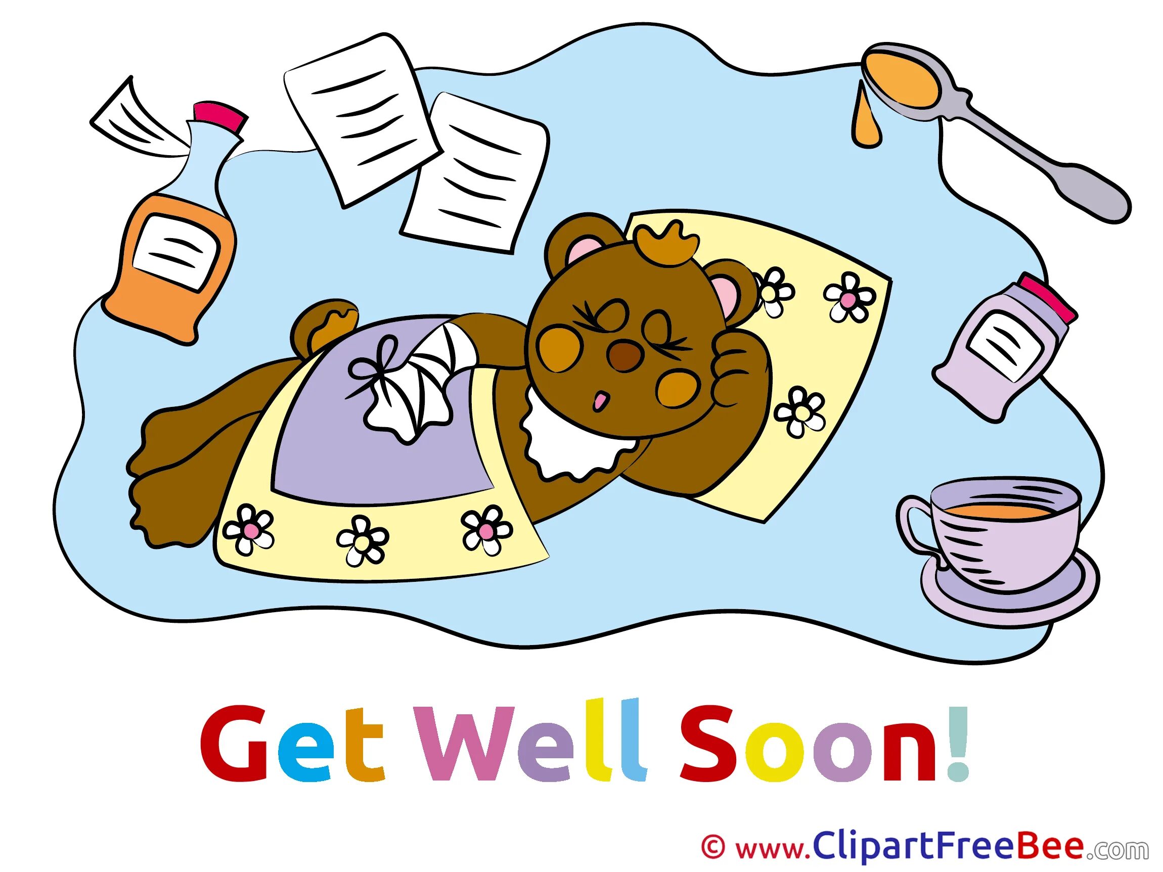 Get well открытка. Gute Besserung открытки. Выздоравливай клипарт. Выздоравливай скорее. Get better picture