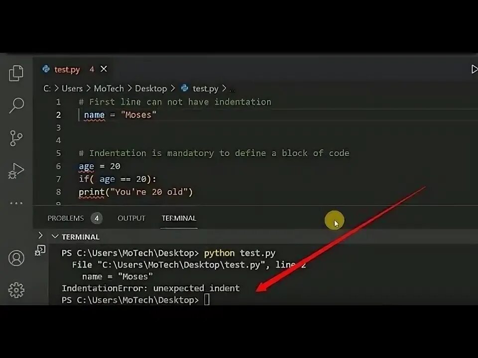 Indentationerror unindent does not match. Expected an indented Block в питоне. INDENTATIONERROR: unexpected indent. INDENTATIONERROR: expected an indented Block что значит. INDENTATIONERROR: expected an indented Block перевод.