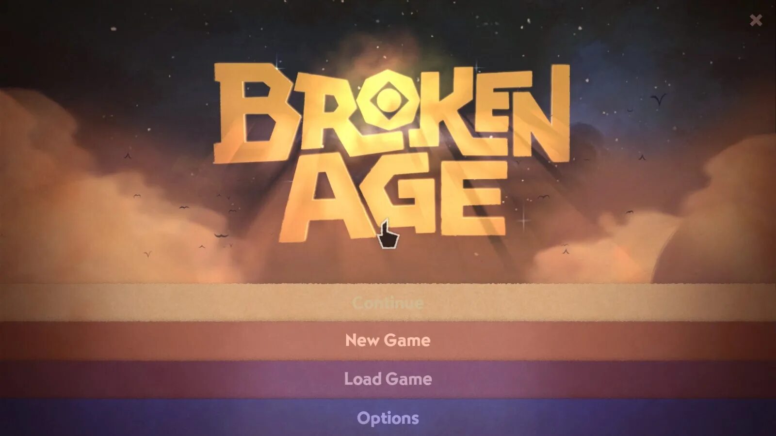 Broken игра. Game main menu Design. Broken age: complete. Games main menu