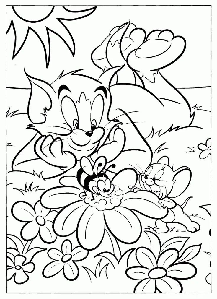 Coloring pages, Cartoon coloring pages, Bee coloring pages