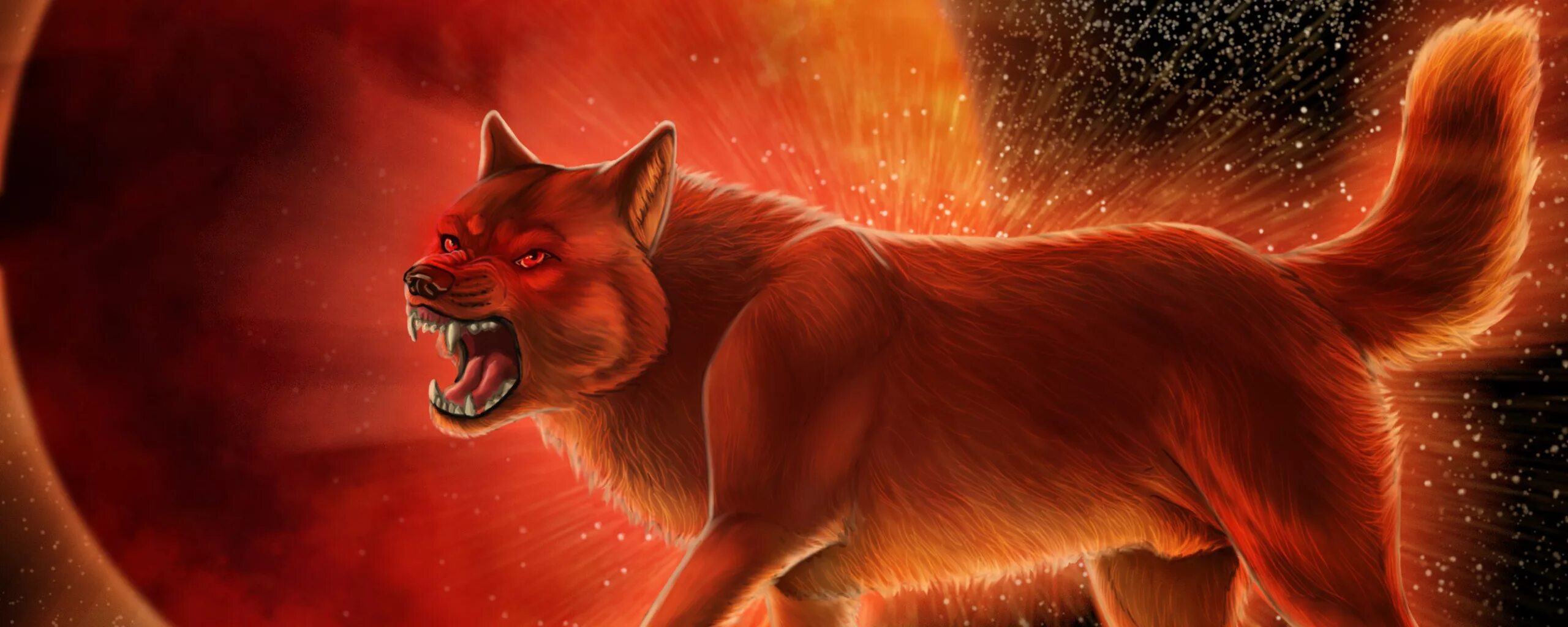 Обои красный волк. Красный волк арт. Волк обои. Красно черный волк. Волк арт.