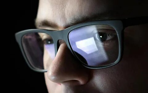 Blue eyes glasses