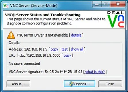 Service mode